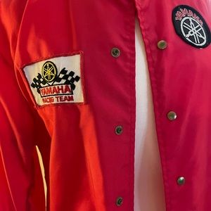 Rare vintage 1970’s Yamaha Race Team Red windbreaker (s) DeWan